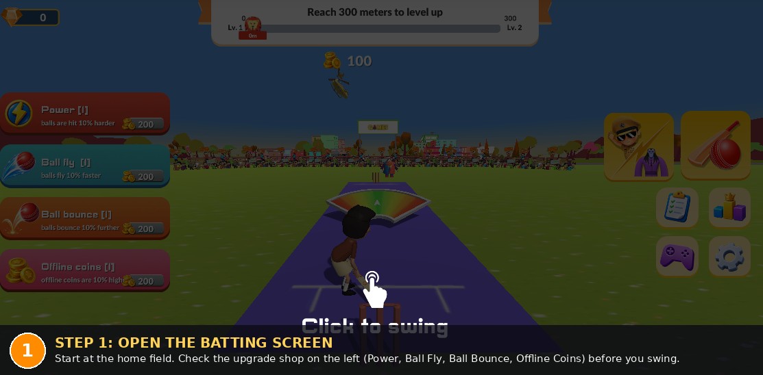 Bat Smash 2 step 1
